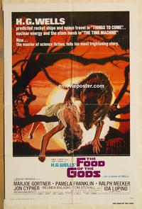 v469 FOOD OF THE GODS one-sheet movie poster '76 wild horror image!
