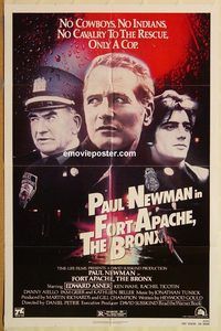 v474 FORT APACHE THE BRONX one-sheet movie poster '81 Paul Newman