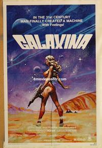 v504 GALAXINA one-sheet movie poster '80 super sexy Dorothy Stratten!