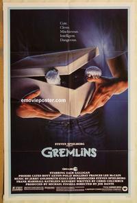 v564 GREMLINS one-sheet movie poster '84 Joe Dante, Phoebe Cates