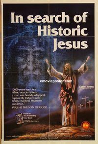 v662 IN SEARCH OF HISTORIC JESUS one-sheet movie poster '79 Son of God!