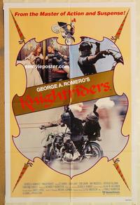 v698 KNIGHTRIDERS one-sheet movie poster '81 Knights! DirtBikes!
