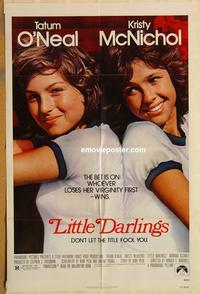 v727 LITTLE DARLINGS one-sheet movie poster '80 Tatum O'Neal, McNichol