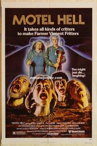 v778 MOTEL HELL one-sheet movie poster '80 Rory Calhoun horror comedy!