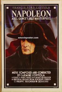 v788 NAPOLEON one-sheet movie poster R81 Bonaparte, Abel Gance