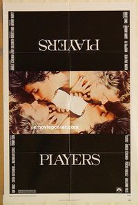 v845 PLAYERS one-sheet movie poster '79 Ali MacGraw, Dean-Paul Martin