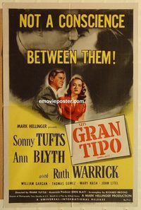v993 SWELL GUY Spanish/US one-sheet movie poster '46 Sonny Tufts, Ann Blyth