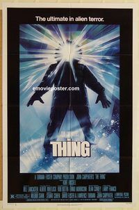 w023 THING one-sheet movie poster '82 John Carpenter, Russell