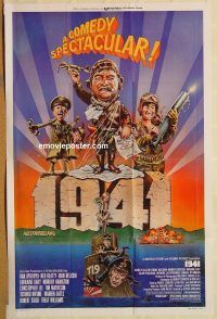y006 1941 style F one-sheet movie poster '79 Spielberg, John Belushi