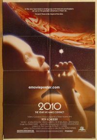 y009 2010 one-sheet movie poster '84 Roy Scheider, John Lithgow, sci-fi!