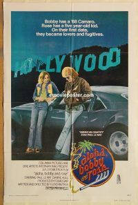 y050 ALOHA BOBBY & ROSE one-sheet movie poster '75 Paul Le Mat