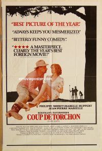 y246 COUP DE TORCHON one-sheet movie poster '81 French dark comedy!
