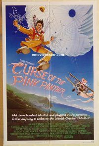 y259 CURSE OF THE PINK PANTHER one-sheet movie poster '83 David Niven