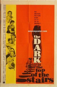 y267 DARK AT THE TOP OF THE STAIRS one-sheet movie poster '60 Preston