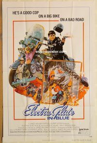 y339 ELECTRA GLIDE IN BLUE style B one-sheet movie poster 73 Robert Blake