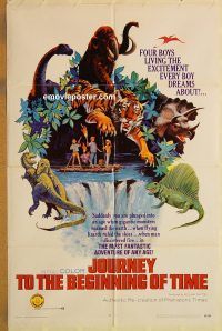 y594 JOURNEY TO THE BEGINNING OF TIME one-sheet movie poster R69 Czech!