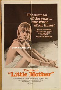 y660 LITTLE MOTHER one-sheet movie poster '73 Radley Metzger, sex horror!