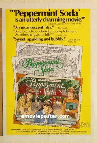 y864 PEPPERMINT SODA one-sheet movie poster '77 Diane Kurys, French!