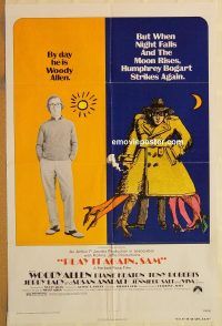 y875 PLAY IT AGAIN SAM one-sheet movie poster R76 Woody Allen, Keaton