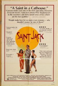 y960 SAINT JACK one-sheet movie poster '79 Ben Gazzara, Denholm Elliott