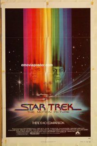 z063 STAR TREK advance one-sheet movie poster '79 Shatner, Bob Peak art!