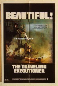 z157 TRAVELING EXECUTIONER style B one-sheet movie poster '70 Stacy Keach
