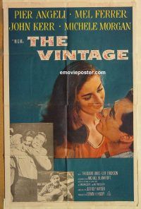 z196 VINTAGE one-sheet movie poster '57 Pier Angeli, Mel Ferrer, Kerr