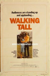 z208 WALKING TALL style C one-sheet movie poster '73 Joe Don Baker
