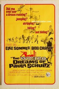 z237 WICKED DREAMS OF PAULA SCHULTZ one-sheet movie poster '67 Sommer