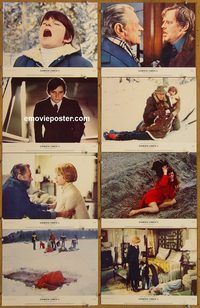 a197 DAMIEN OMEN 2 8 11x14 movie stills '78 William Holden, Lee Grant