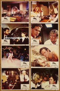 a032 AIRPLANE 8 movie lobby cards '80 Lloyd Bridges, Leslie Nielsen