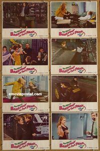 a076 BAREFOOT IN THE PARK 8 movie lobby cards '67 Redford, Jane Fonda