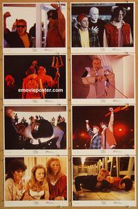 a099 BILL & TED'S BOGUS JOURNEY 8 movie lobby cards '91 Keanu Reeves