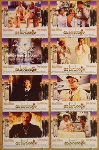 a102 BIRDCAGE 8 movie lobby cards '96 Robin Williams, Gene Hackman