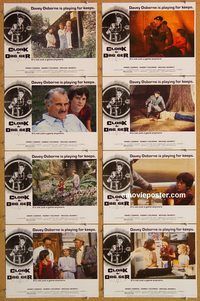 a169 CLOAK & DAGGER 8 English movie lobby cards '84 Henry Thomas