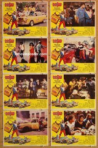 a205 DC CAB 8 movie lobby cards '83 Mr. T, Adam Baldwin, Gary Busey