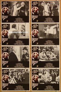 a206 DEAD MEN DON'T WEAR PLAID 8 movie lobby cards '82 Steve Martin