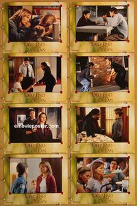 a210 DEEP END OF THE OCEAN 8 movie lobby cards '99 Michelle Pfeiffer