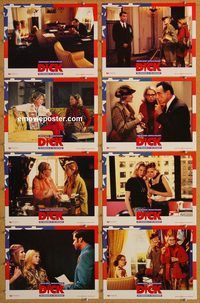 a221 DICK 8 movie lobby cards '99 Kirsten Dunst, Richard Nixon satire!