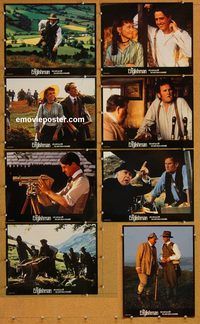 a241 ENGLISHMAN 8 movie lobby cards '95 Hugh Grant, Fitzgerald