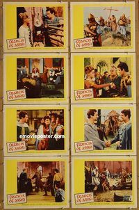 a278 FRANCIS OF ASSISI 8 movie lobby cards '61 Bradford Dillman