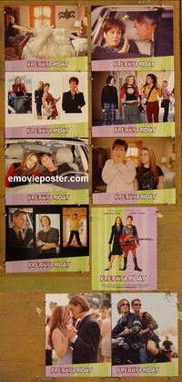 a004 FREAKY FRIDAY 10 movie lobby cards '03 Curtis, Linsday Lohan
