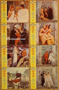 a288 FUNNY THING HAPPENED ON THE WAY TO THE FORUM 8 movie lobby cards '66