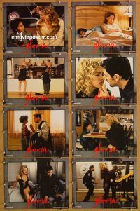 a305 GLORIA 8 movie lobby cards '99 Sharon Stone, Sidney Lumet
