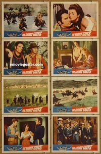 a307 GLORY GUYS 8 movie lobby cards '65 Sam Peckinpah, Tom Tryon