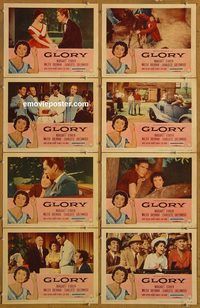 a306 GLORY 8 movie lobby cards '56 Margaret O'Brien, Brennen