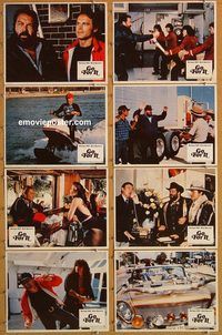 a308 GO FOR IT 8 movie lobby cards '83 Terence Hill, Bud Spencer