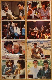 a417 LA BAMBA 8 movie lobby cards '87 Phillips, Ritchie Valens