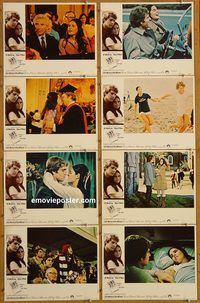 a448 LOVE STORY 8 movie lobby cards '70 Ali MacGraw, Ryan O'Neal