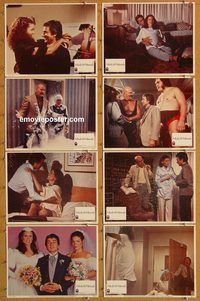 a477 MICKI & MAUDE 8 movie lobby cards '84 Dudley Moore, Irving